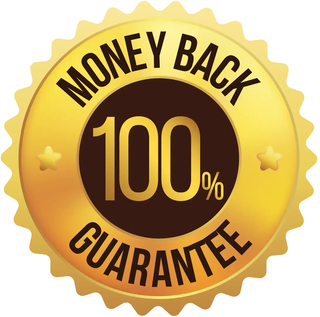 Synaptigen guarantee badge
